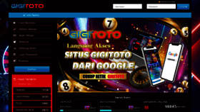 What Gigitoto.com website looked like in 2023 (This year)