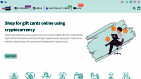 What Giftcardsify.com website looked like in 2023 (This year)