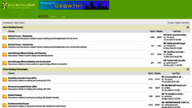 What Greenbuildingtalk.com website looked like in 2023 (This year)