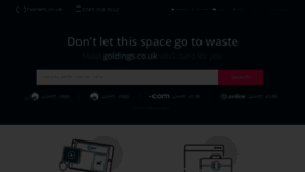 What Goldings.co.uk website looked like in 2023 (This year)