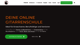 What Gitarrenclips.de website looked like in 2023 (This year)