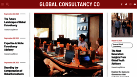 What Globalconsultancycompany.com website looked like in 2023 (This year)