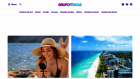 What Grupodicas.com website looked like in 2023 (This year)