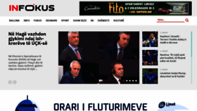 What Gazetainfokus.com website looked like in 2023 (This year)