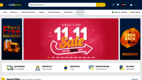 What Gsmprice.com website looked like in 2023 (1 year ago)