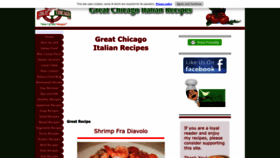 What Great-chicago-italian-recipes.com website looked like in 2023 (This year)