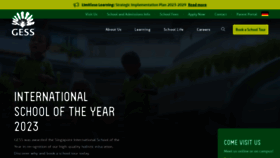 What Gess.sg website looked like in 2023 (This year)