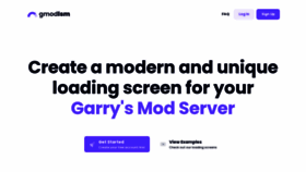 What Gmod-lsm.com website looked like in 2023 (This year)