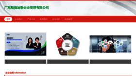 What Gdlce.cn website looked like in 2023 (This year)
