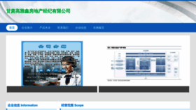 What Gsgya.cn website looked like in 2023 (This year)