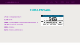 What Gd386.cn website looked like in 2023 (This year)