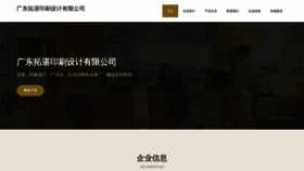 What Gdtuozhan.cn website looked like in 2023 (This year)
