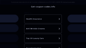 What Get-coupon-codes.info website looked like in 2023 (1 year ago)