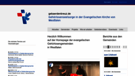 What Gebaerdenkreuz.de website looked like in 2023 (This year)