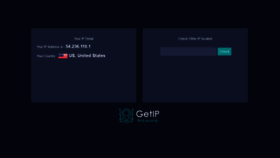 What Getip.ir website looked like in 2023 (This year)