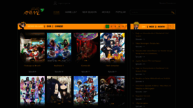 What Gogoanime.tw website looked like in 2023 (This year)