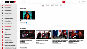 What Goyimtv.com website looked like in 2023 (This year)