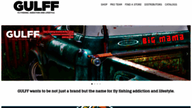What Gulffflyfishing.com website looks like in 2024 