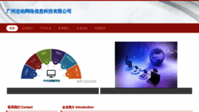 What Gzhongbiao499.com website looks like in 2024 