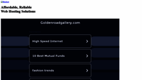 What Goldenroadgallery.com website looks like in 2024 