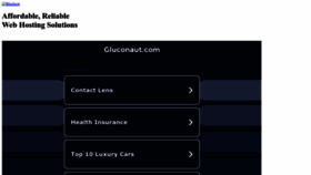 What Gluconaut.com website looked like in 2024 (1 year ago)