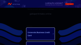 What Gabapentintabs.online website looked like in 2024 (1 year ago)