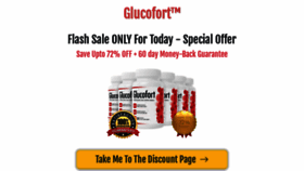What Glucofortbuynow.us website looks like in 2024 