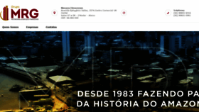 What Grupomrg.com.br website looked like in 2024 (1 year ago)