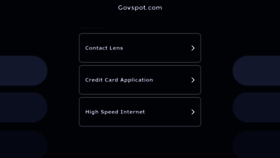 What Govspot.com website looks like in 2024 