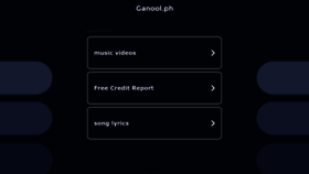 What Ganool.ph website looks like in 2024 