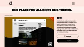 What Getkirby-themes.com website looks like in 2024 