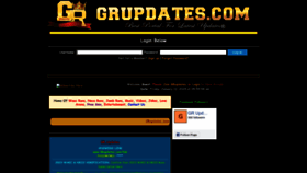 What Grupdates.com website looks like in 2024 
