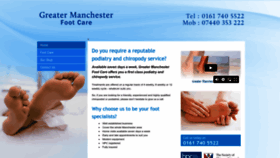 What Gmfootcare.co.uk website looks like in 2024 