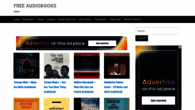 What Goldenaudiobooks.com website looks like in 2024 