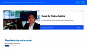 What Gazetaempregos.com.br website looks like in 2024 