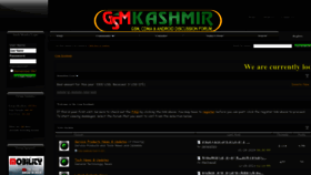 What Gsmkashmir.com website looks like in 2024 