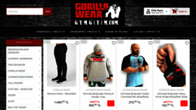 What Gymgiyim.com website looks like in 2024 