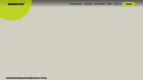 What Goldstueck.de website looks like in 2024 