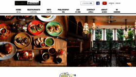 What Global-dining.com website looks like in 2024 