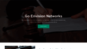 What Goenvisionnetworks.com website looks like in 2024 