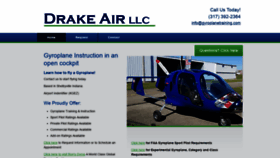 What Gyroplanetraining.com website looks like in 2024 