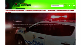 What Guaporenoticias.com.br website looks like in 2024 