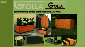 What Golla-holz.de website looks like in 2024 