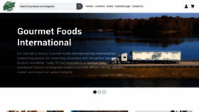 What Gfifoods.com website looks like in 2024 
