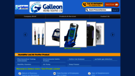 What Galleoninstru-tech.com website looks like in 2024 