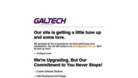 What Galtech.com.my website looks like in 2024 