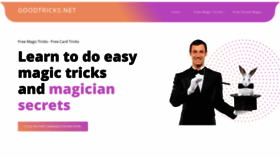 What Goodtricks.net website looked like in 2024 (2 years ago)