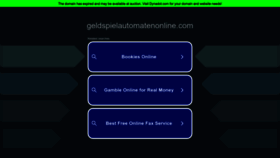 What Geldspielautomatenonline.com website looks like in 2024 