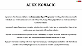 What Gokalex.com website looked like in 2024 (1 year ago)