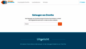What Geheugenvandrenthe.nl website looks like in 2024 